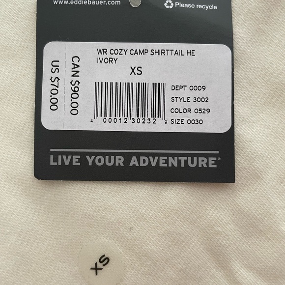 Cozy Camp Shirttail Hem (XS) - Picture 3 of 7